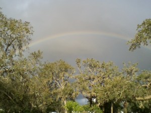 Pre Hurricane Irma Rainbow Over Davenport Florida