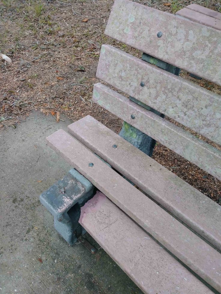 A Damaged Bench